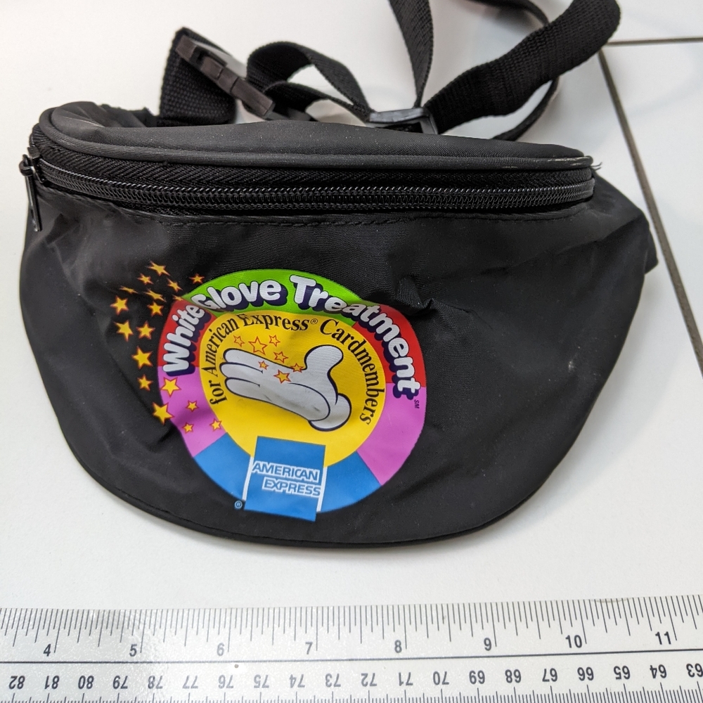 Vintage Walt Disney World American Express White Glove Treatment Fanny Pack